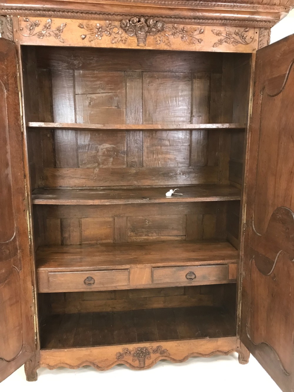 French antique wedding Armoire View XIV