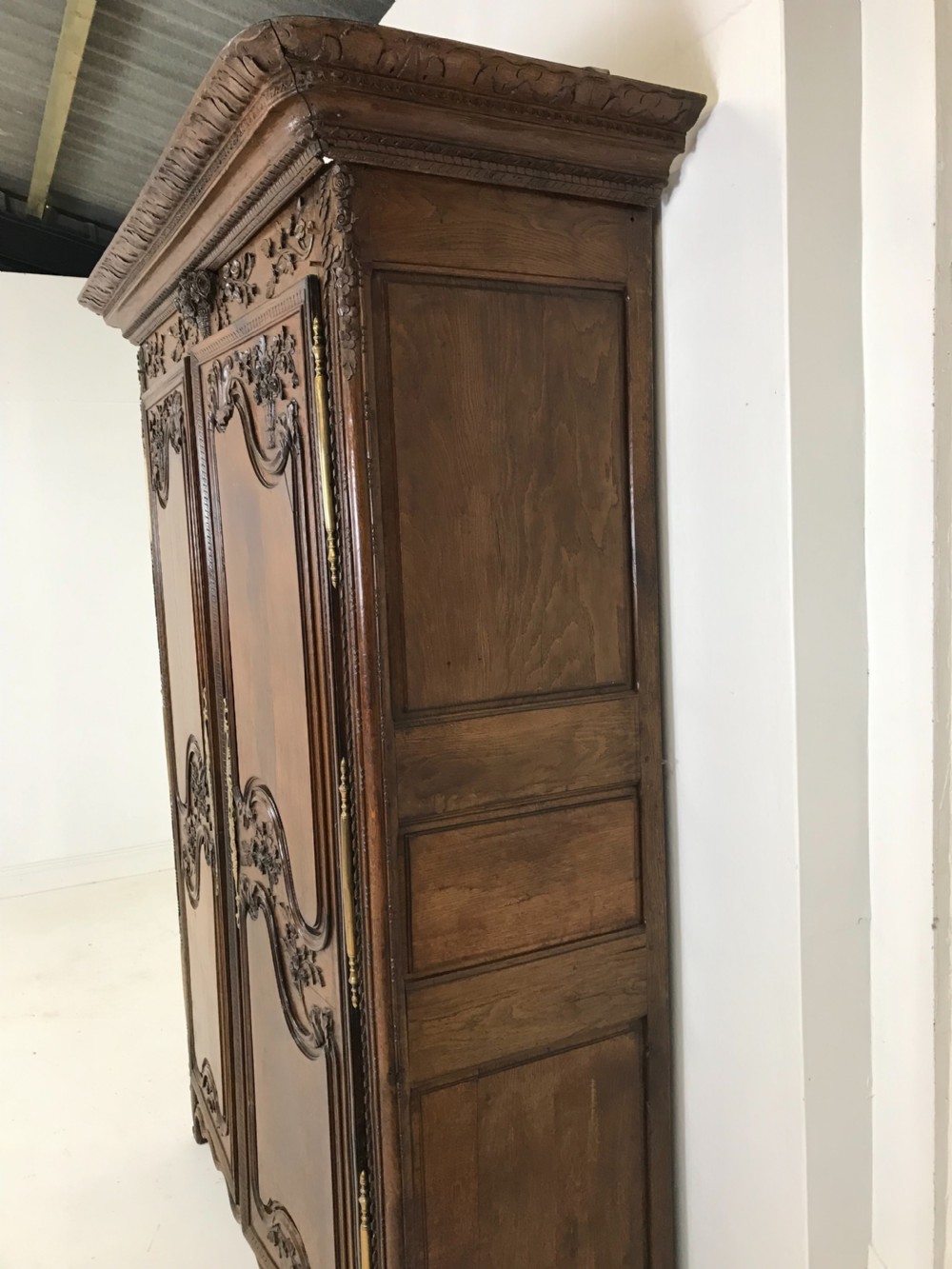 French antique wedding Armoire View XXI