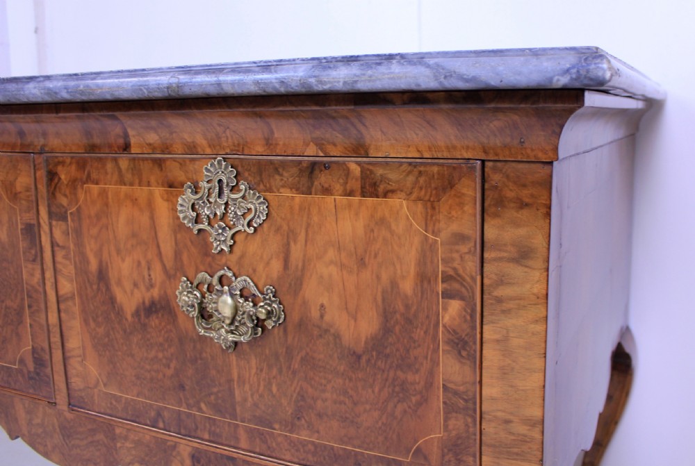 Walnut Serving Table View V