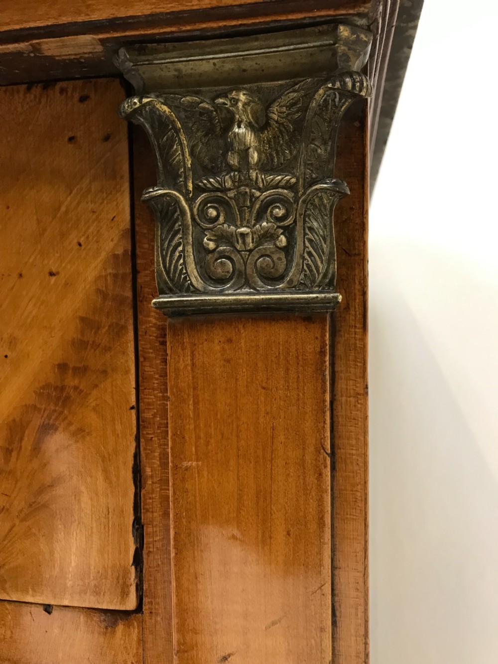 French Empire Walnut Commode View II