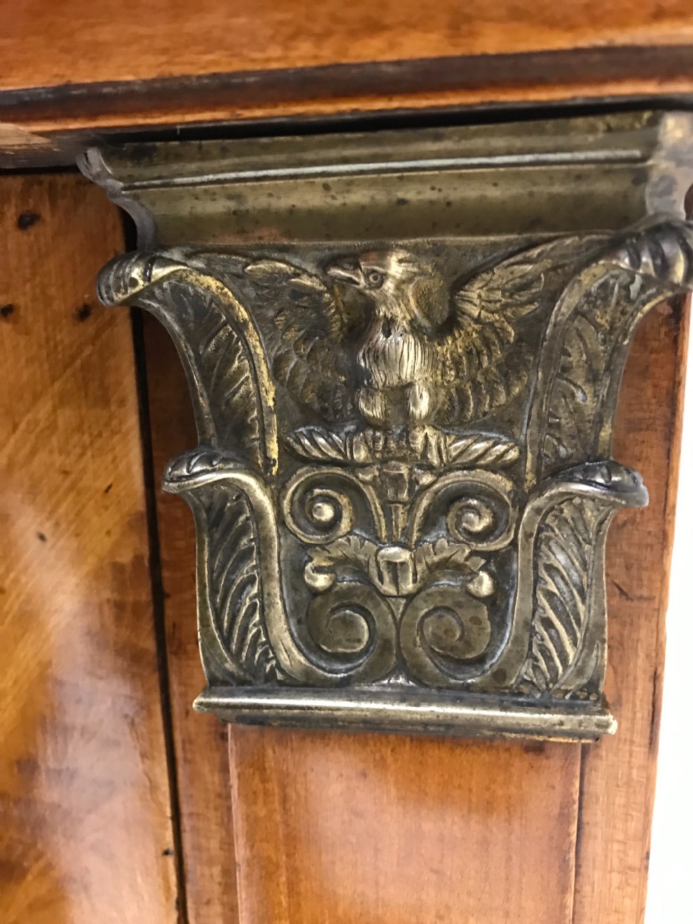French Empire Walnut Commode View III