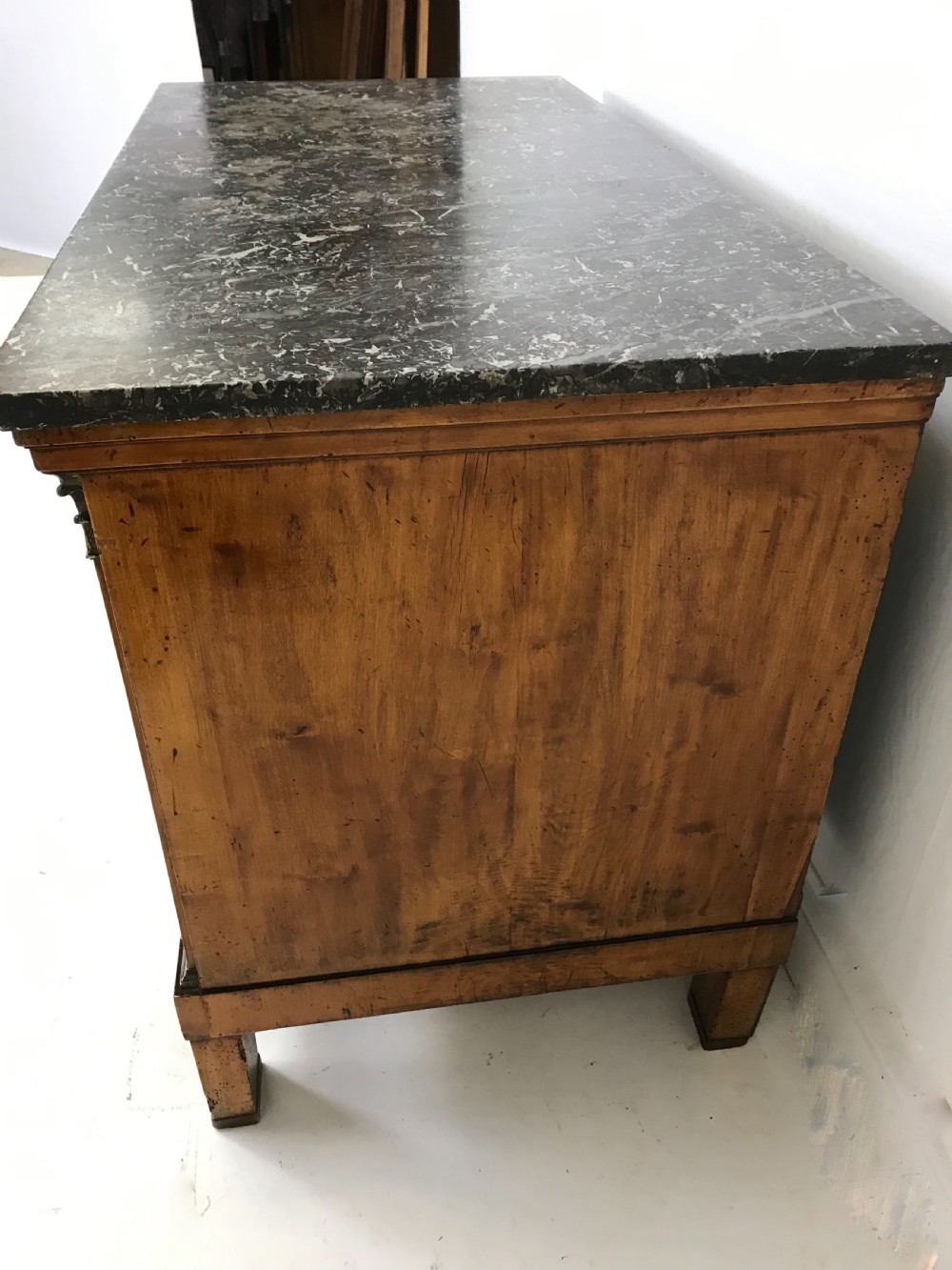 French Empire Walnut Commode View IV