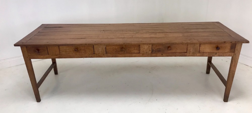 Cherrywood farm house  dining table 