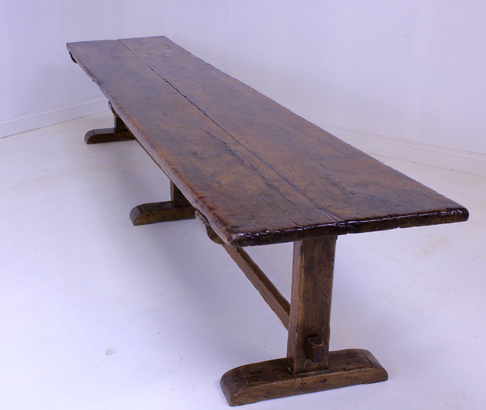 Walnut Refectory Table View IV