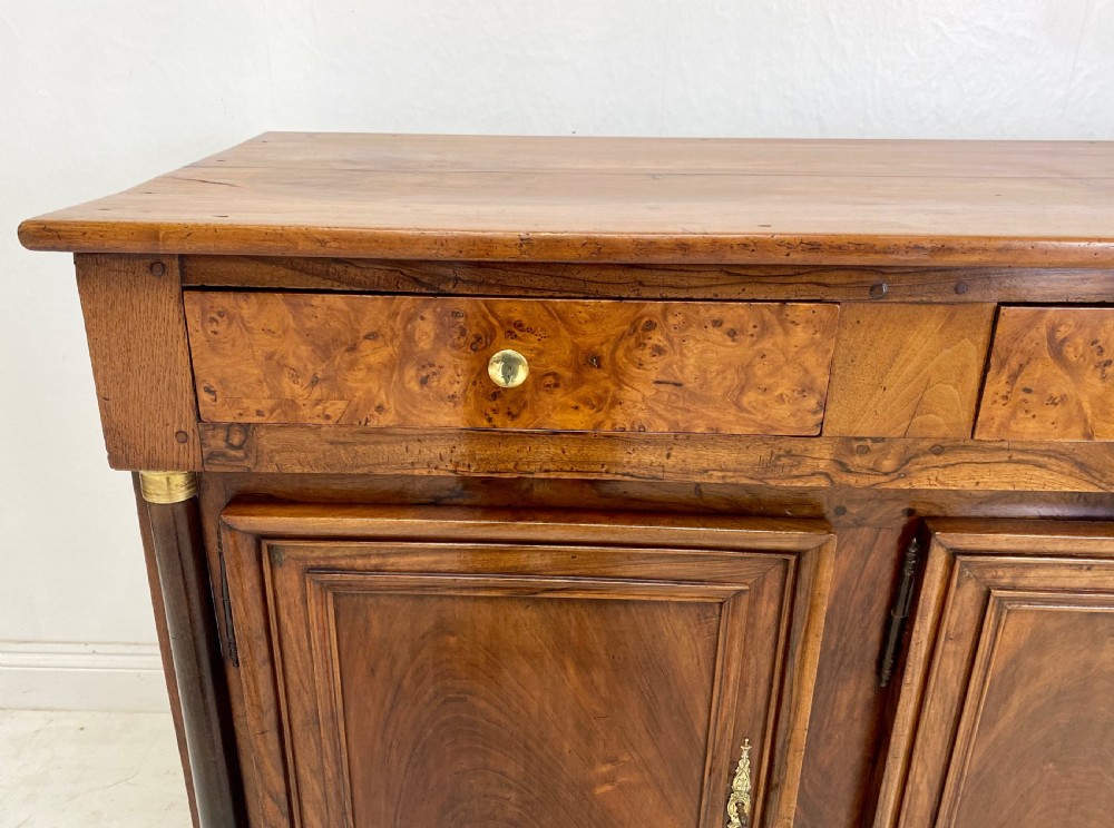 18th Century French Walnut and Burr Elm Enfilarde  View VI