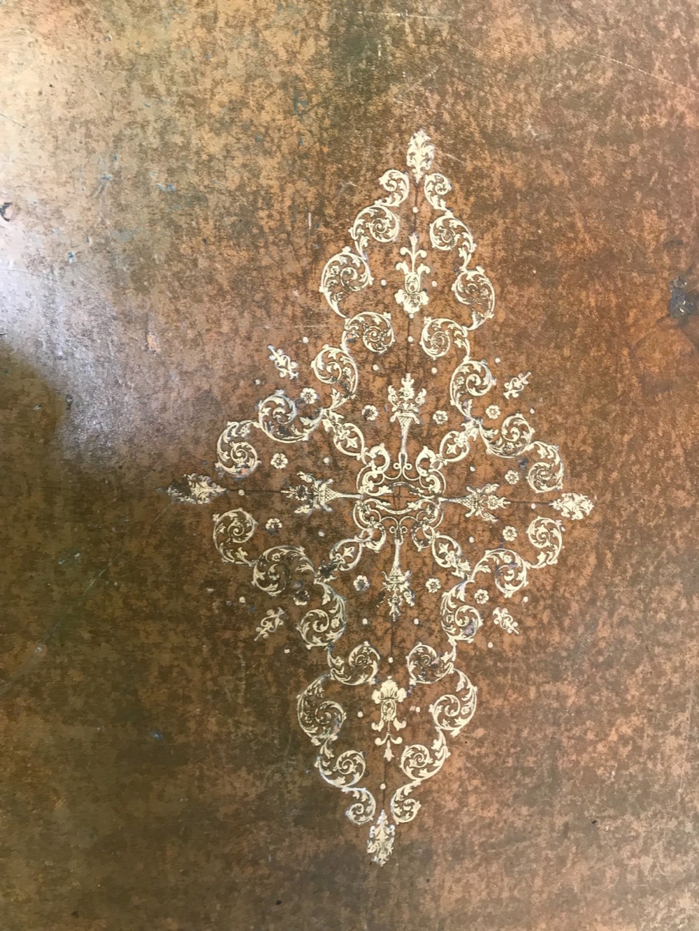 19th Cent Ebonized Writing table  View VII