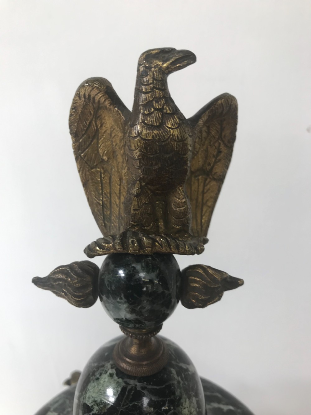 Pair Of Gilt Bronze and marble Cassolettes View V