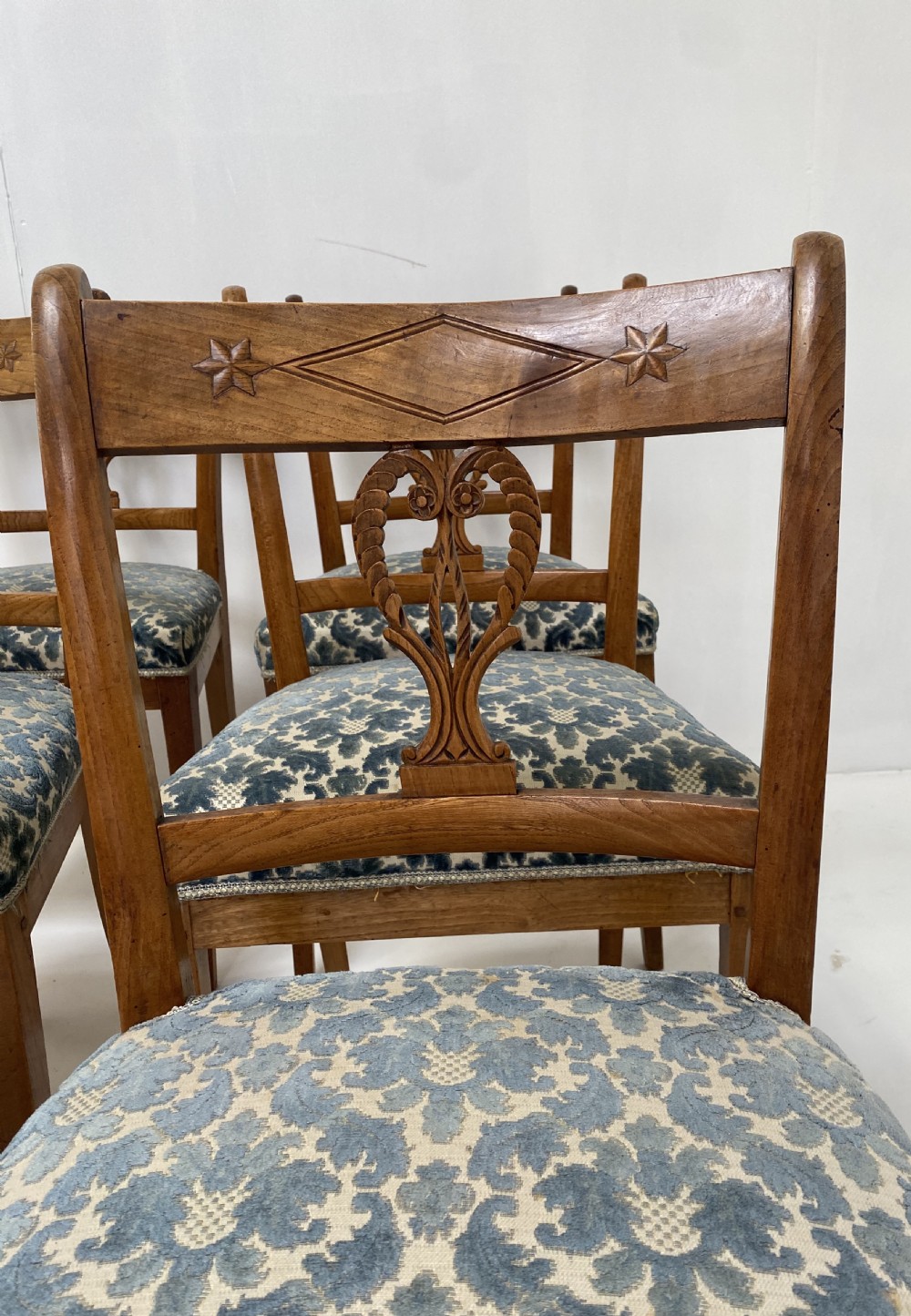 Set of 6 Sabre Legged Chairs View III