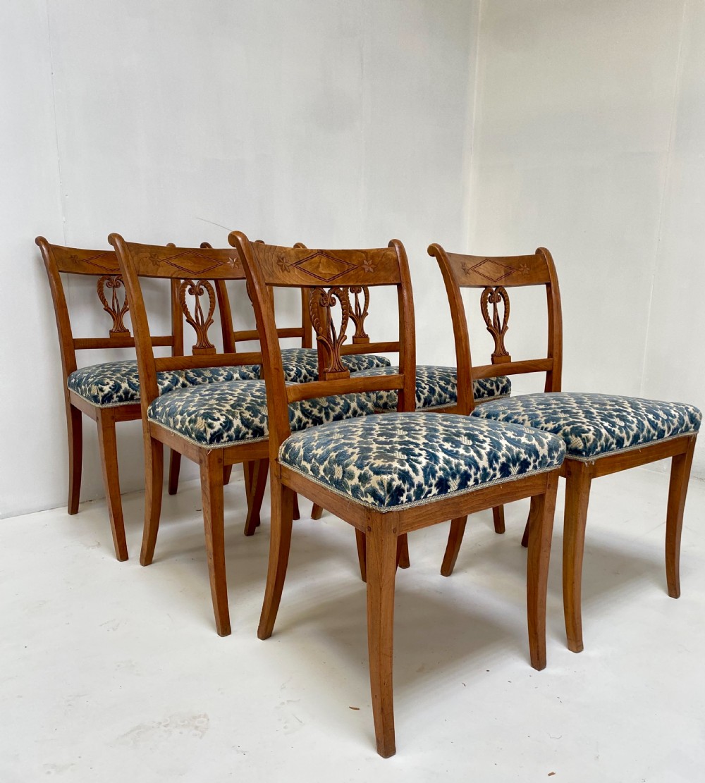Set of 6 Sabre Legged Chairs View IV