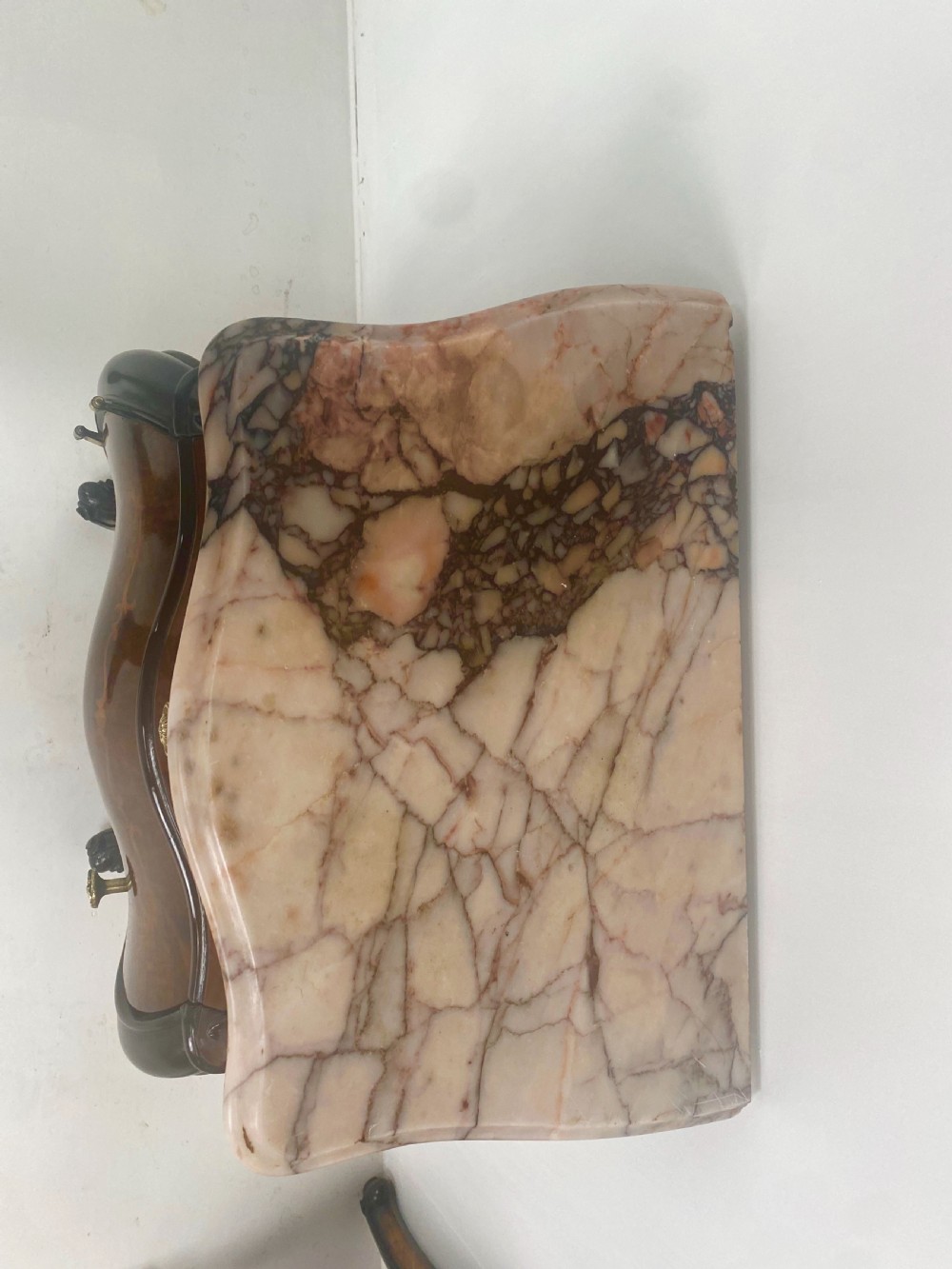 Pair of Italian Bombay Walnut Nightstands View X