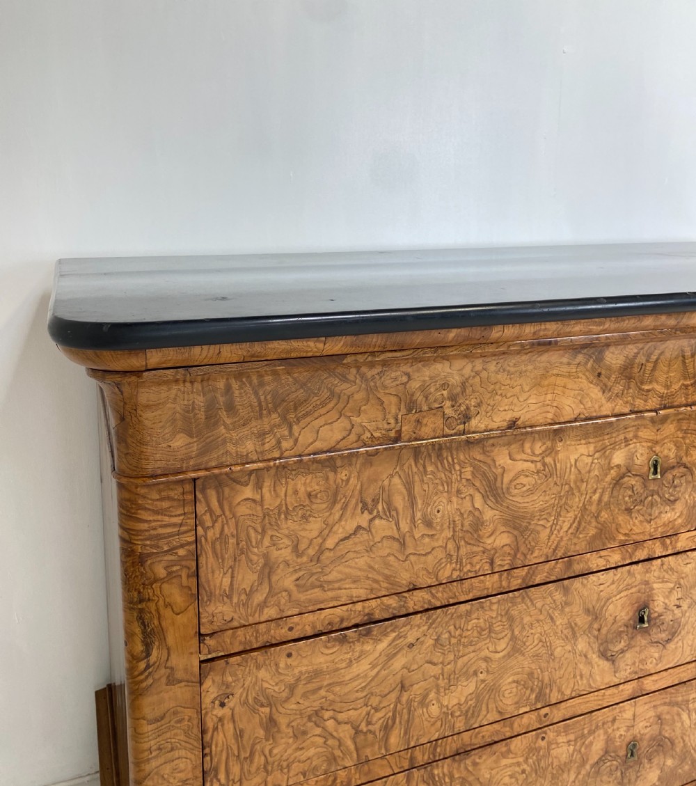 Rare Burr Ash Commode View IV