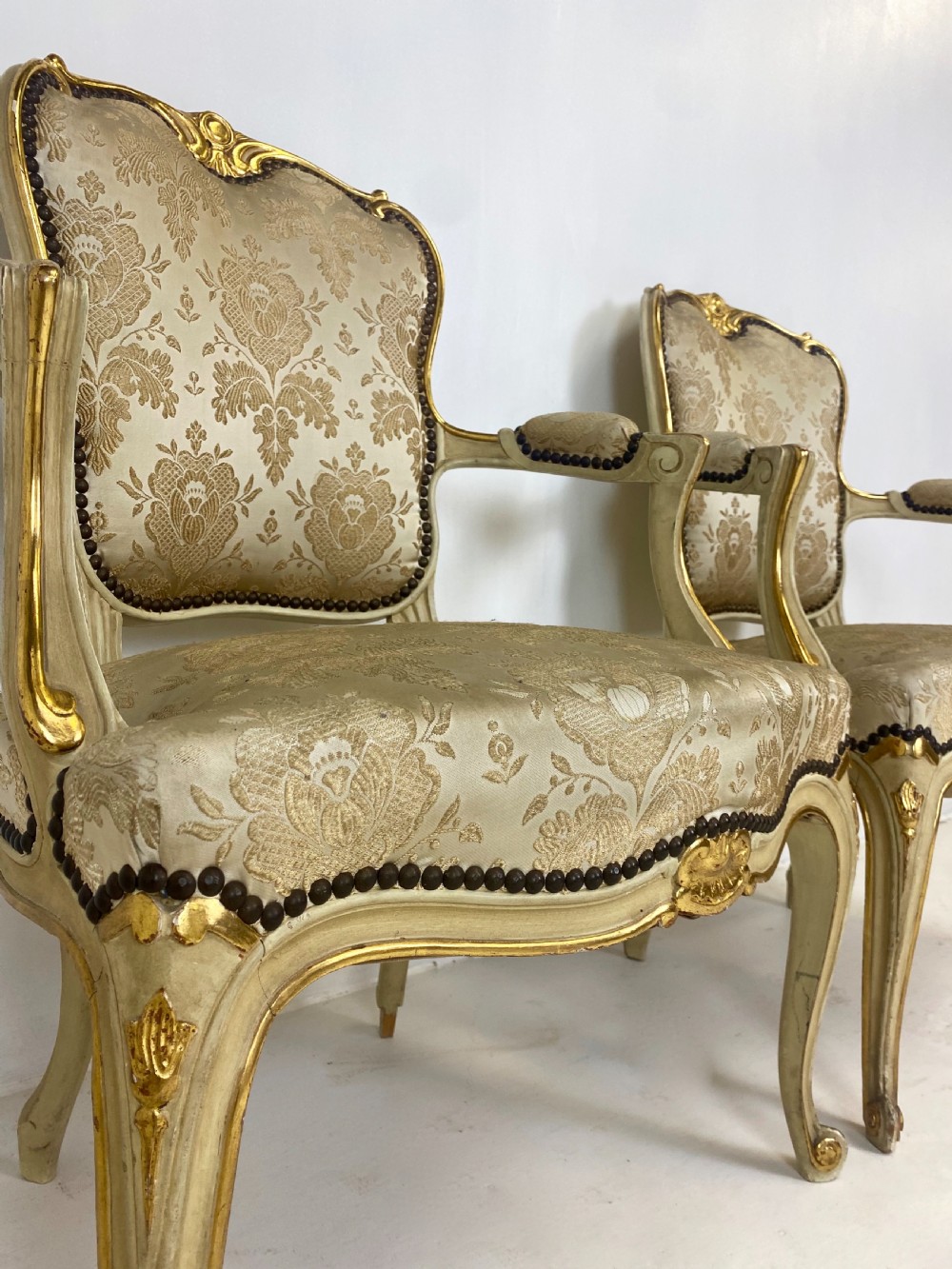 Pair of French arm chairs  View IV