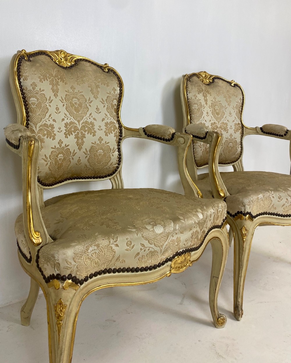 Pair of French arm chairs  View VI