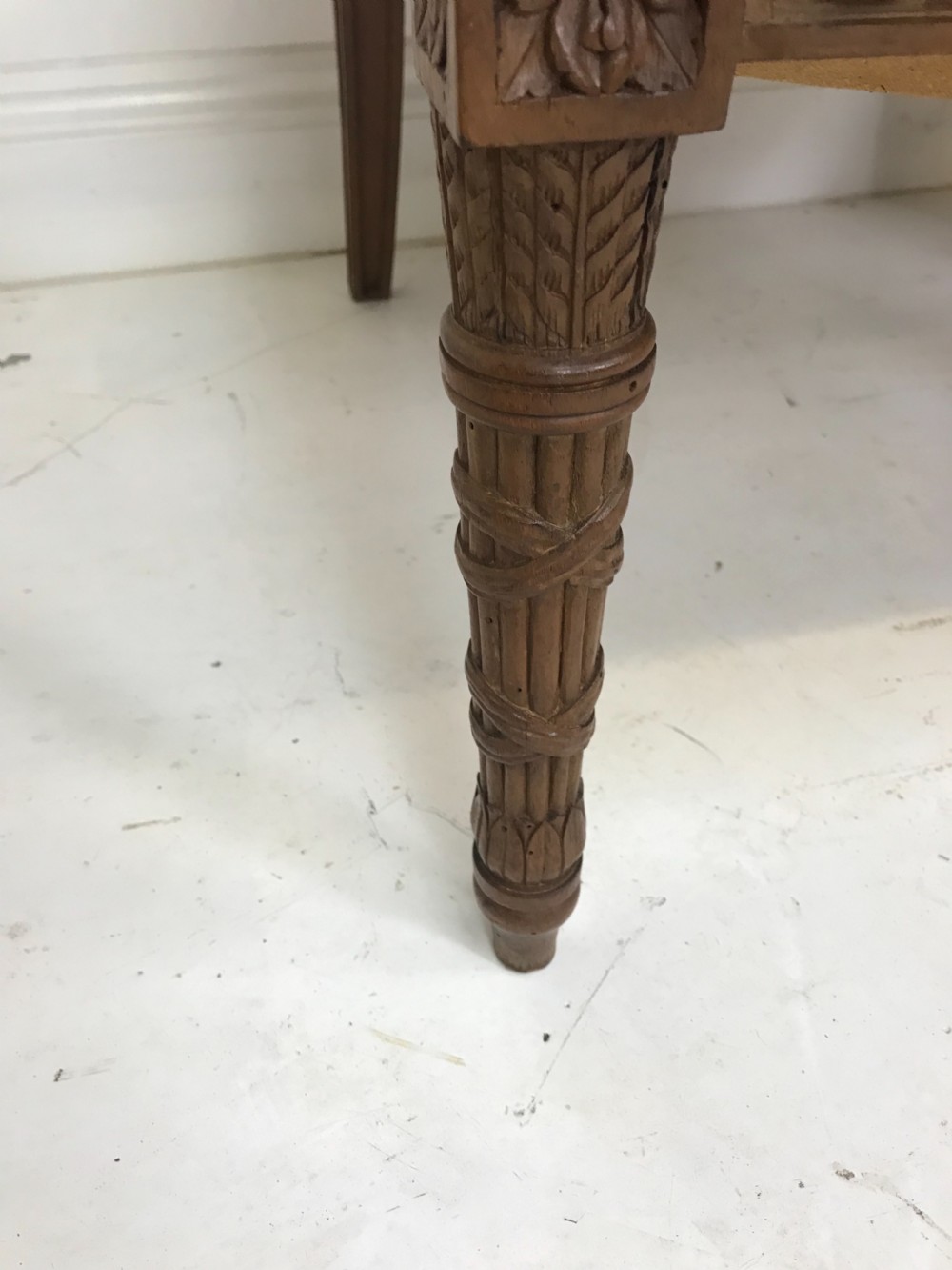 Pair of Large French Walnut Armchairs  View III