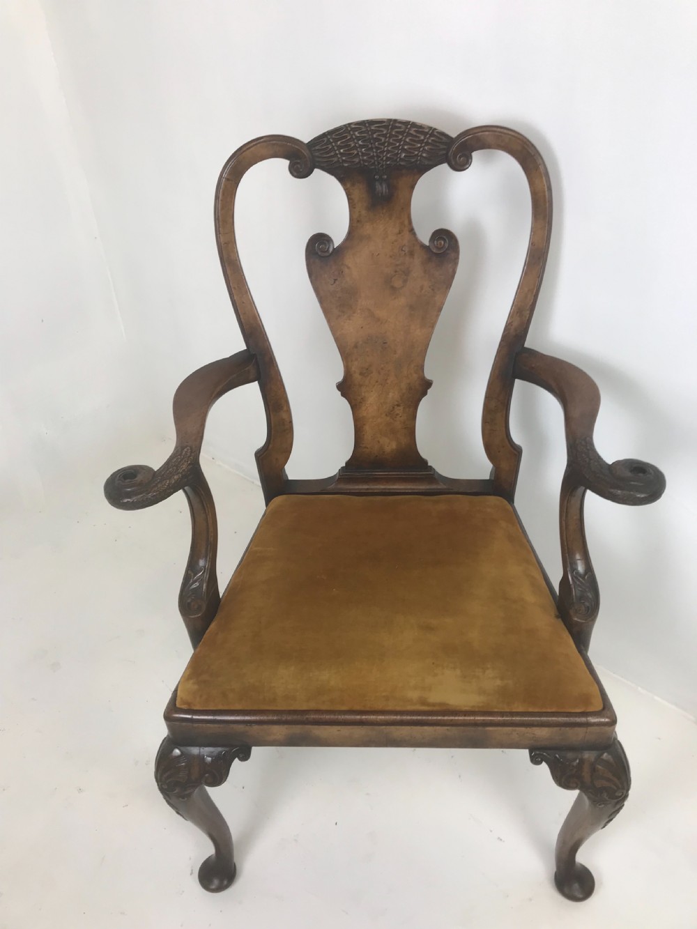 Walnut Desk Chair 