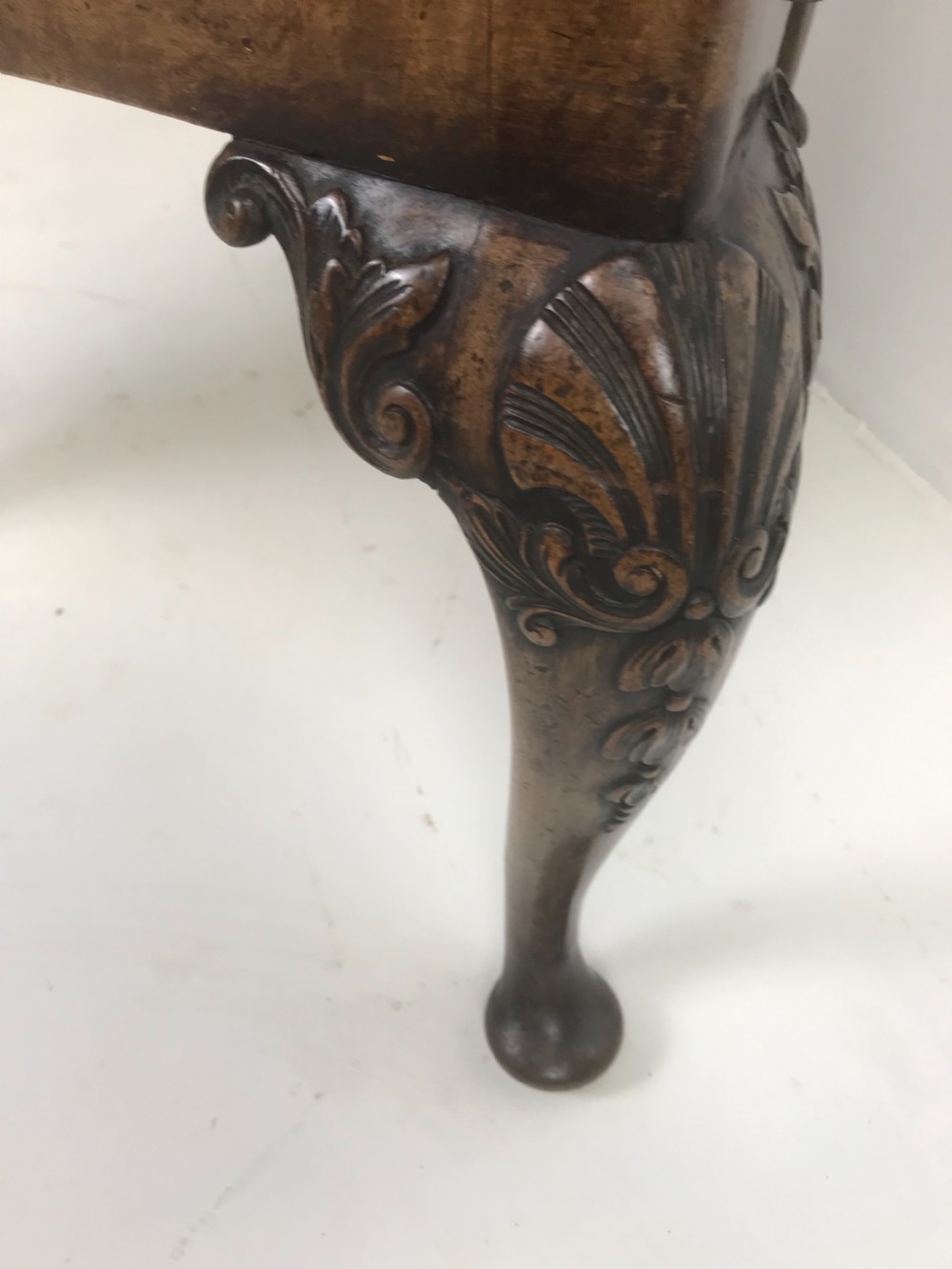 Walnut Desk Chair  View II