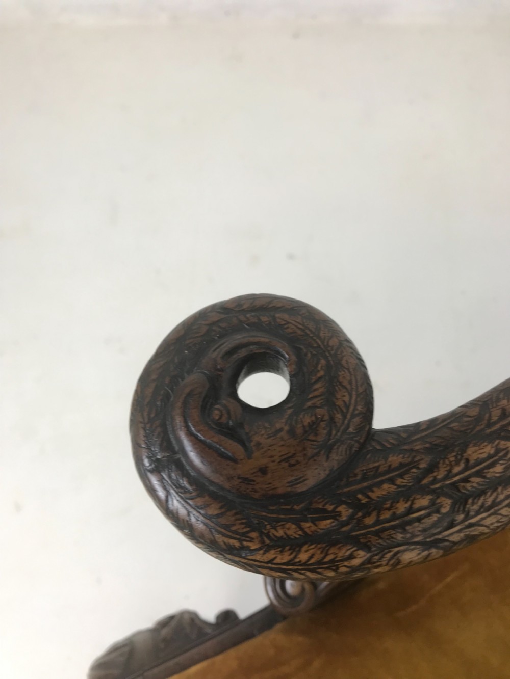 Walnut Desk Chair  View III