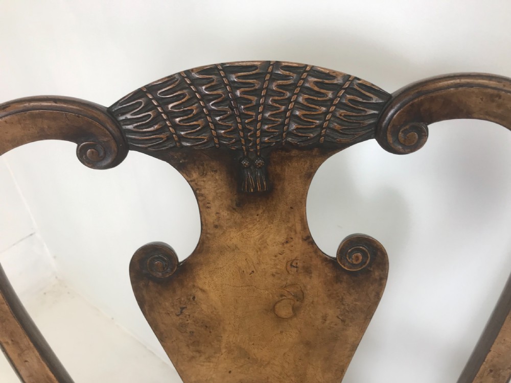 Walnut Desk Chair  View IV