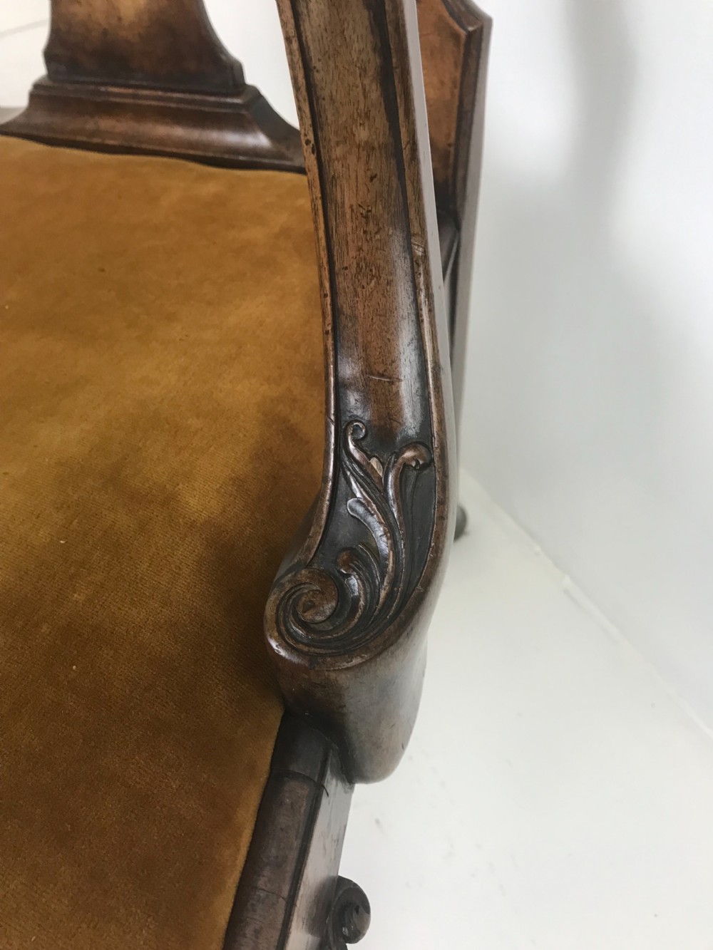 Walnut Desk Chair  View VI