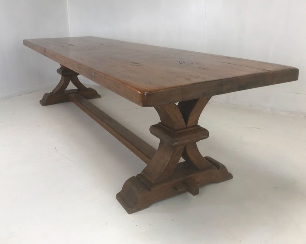 Substantial Oak Refectory Table 