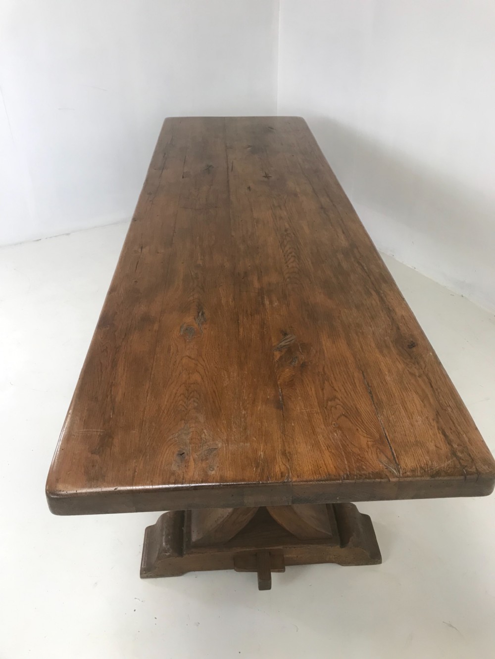 Substantial Oak Refectory Table  View II