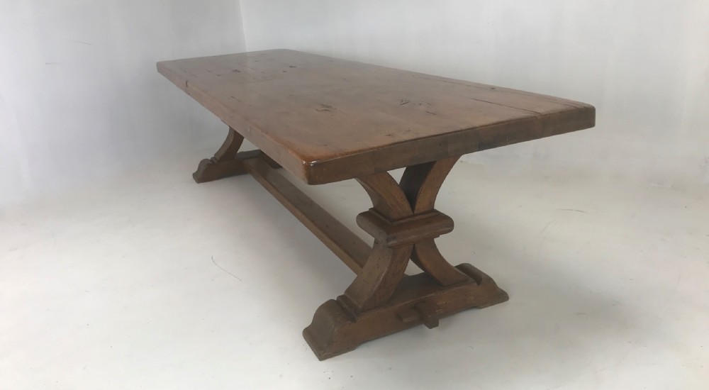 Substantial Oak Refectory Table  View VII