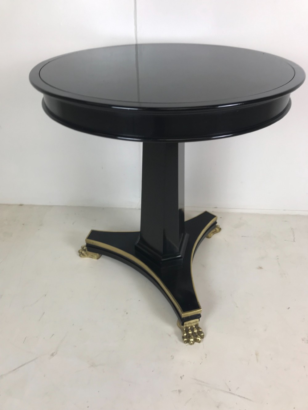 Ebonized table 