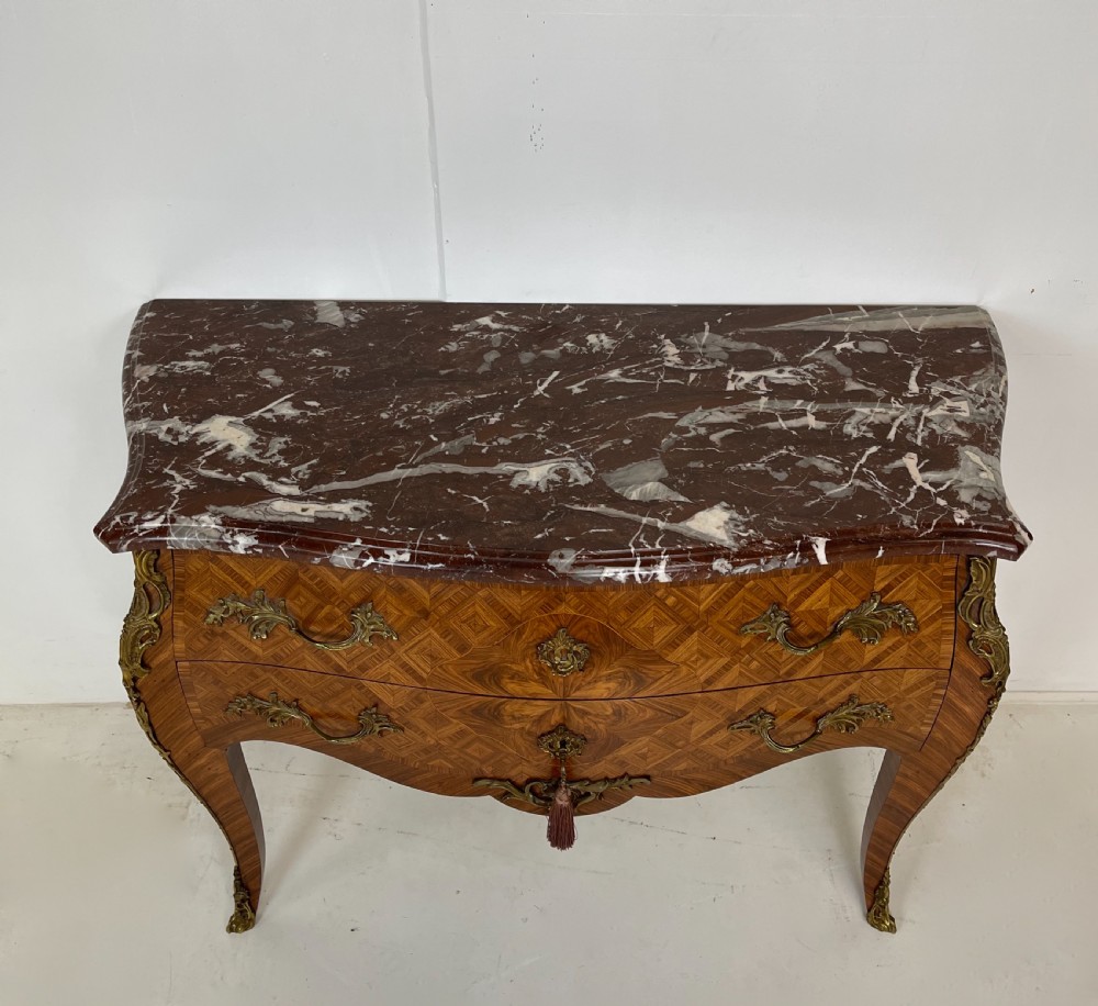 French Marble top Commode View II