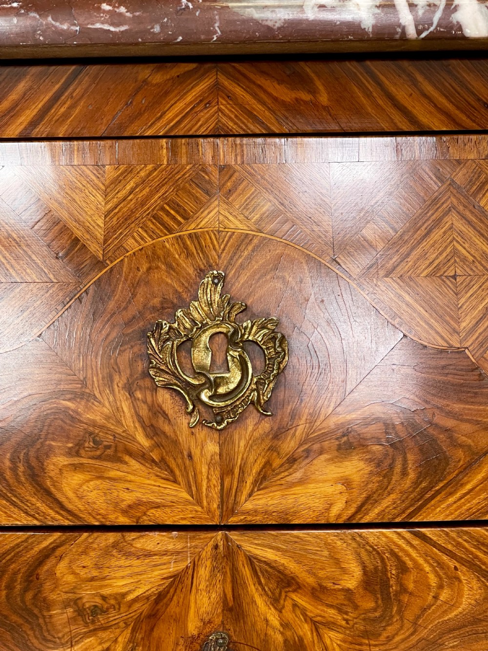 French Marble top Commode View VIII