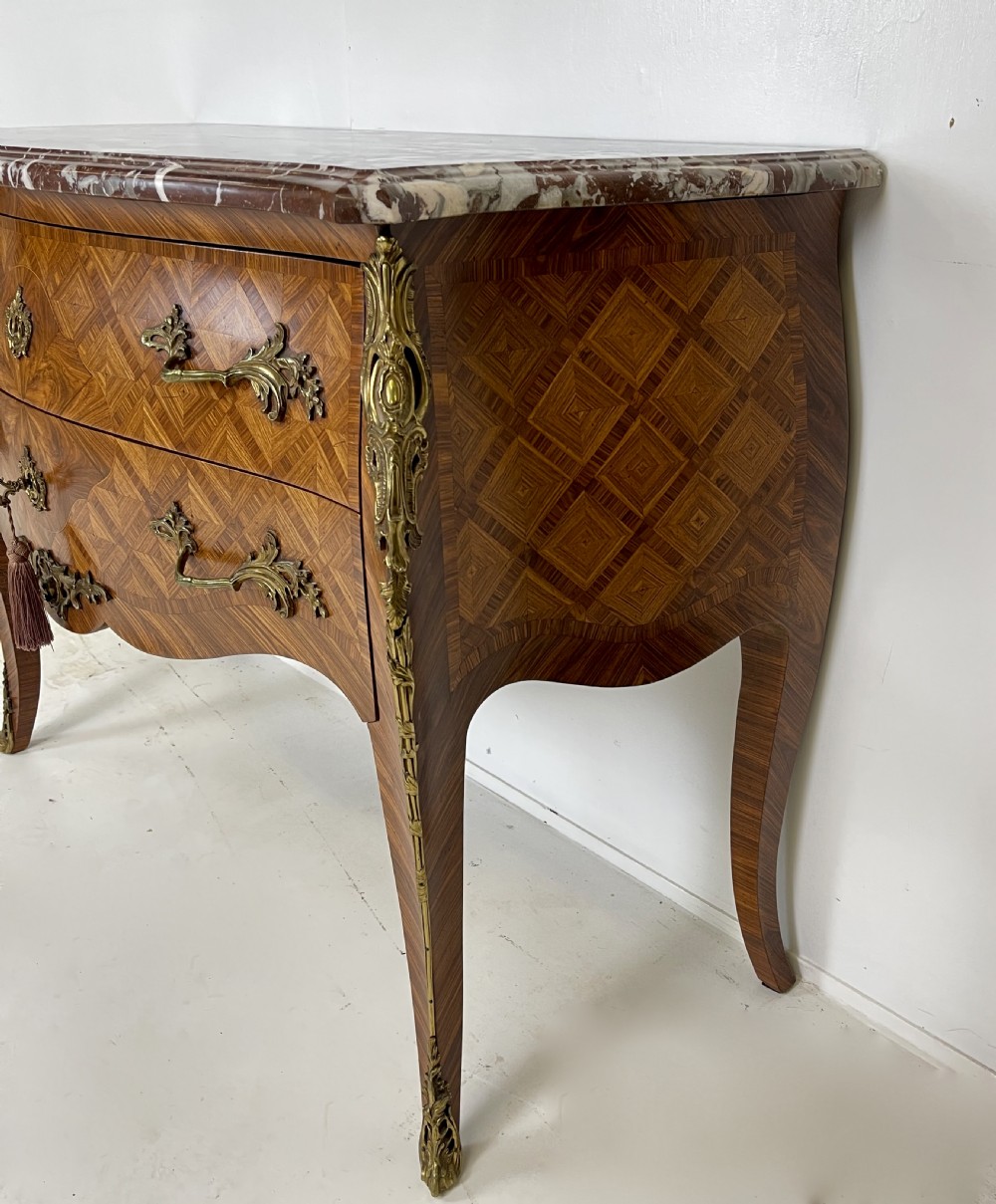 French Marble top Commode View IX