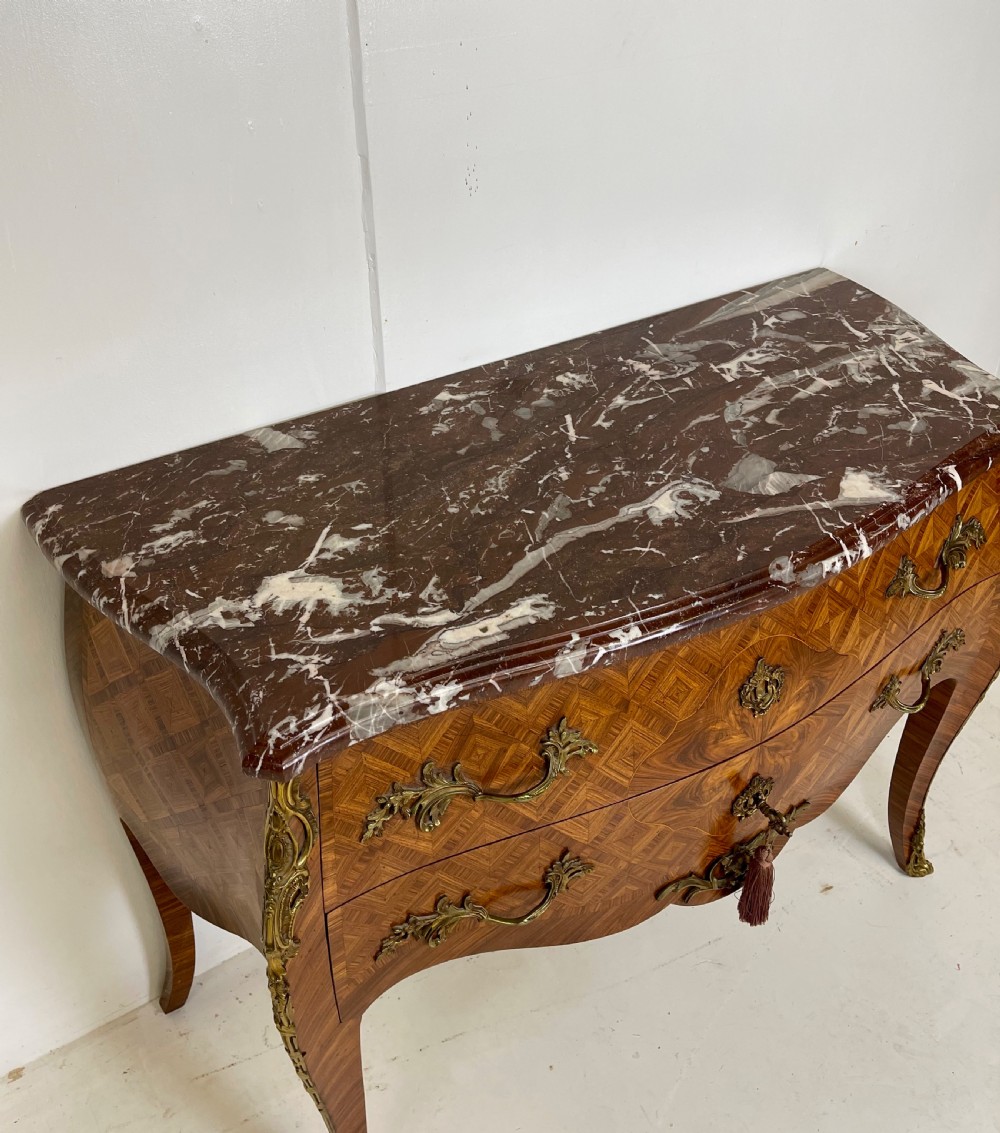 French Marble top Commode View XI