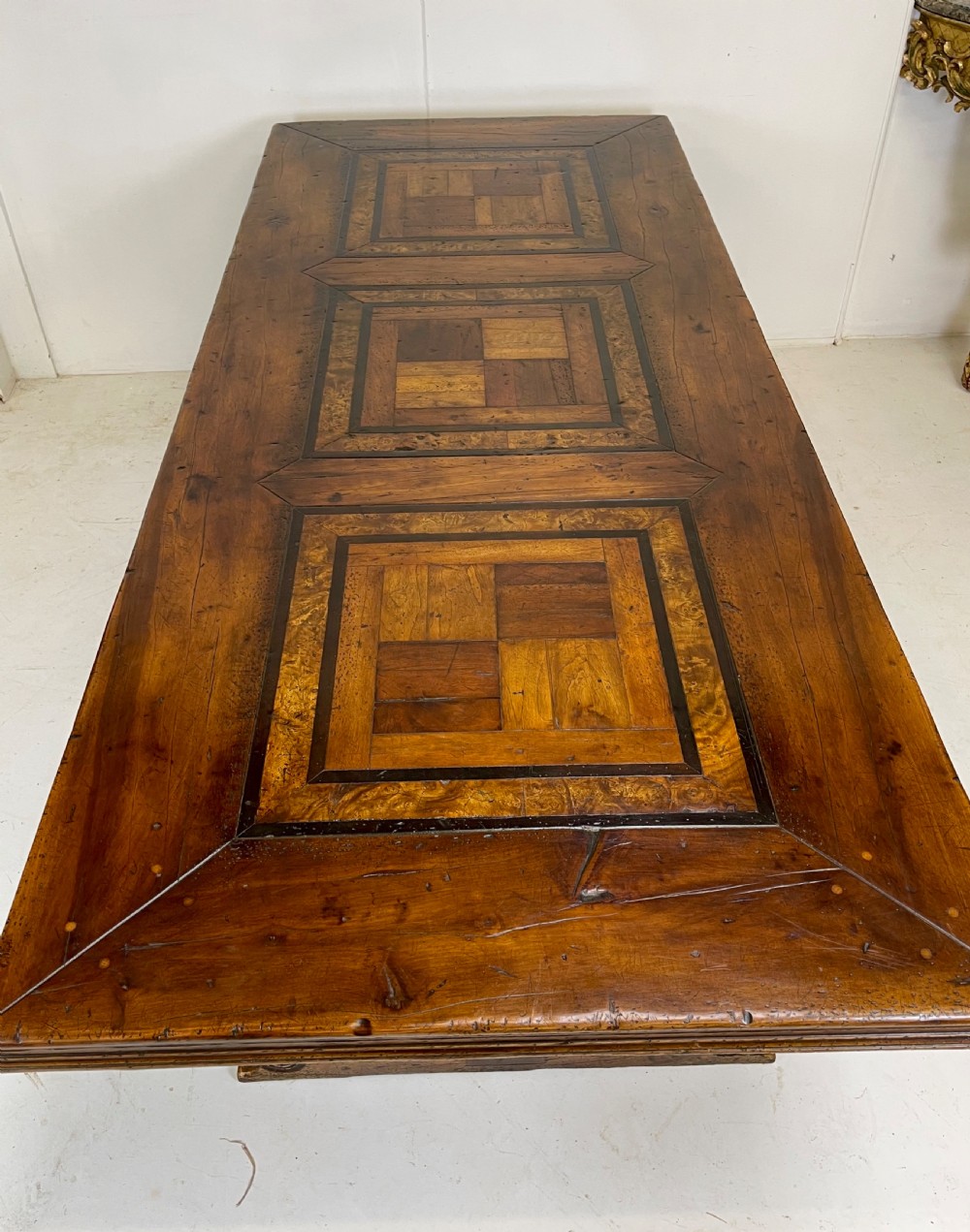 Walnut Refectory Table View III