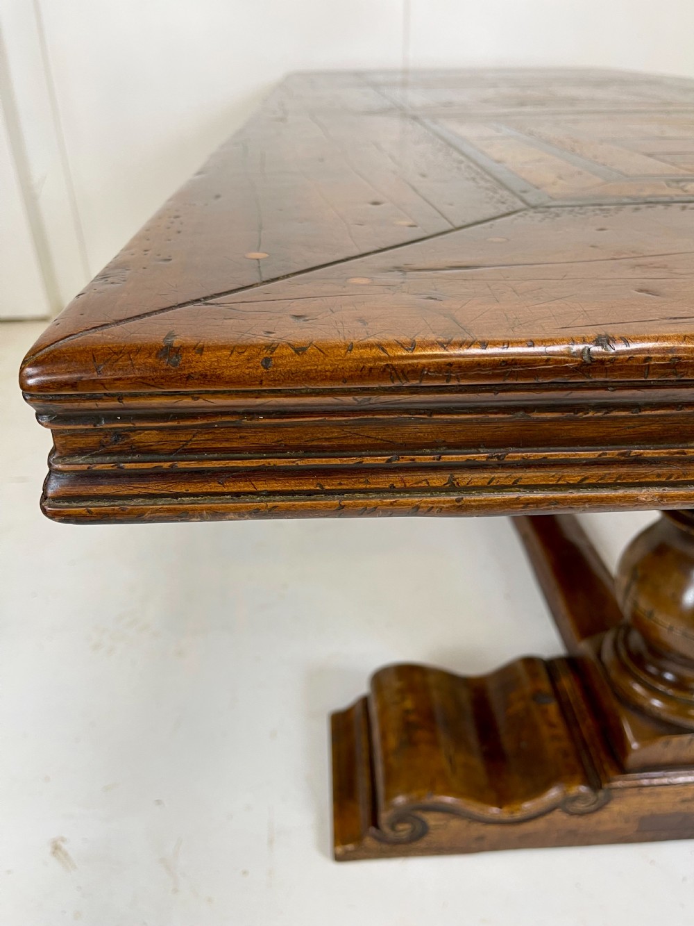 Walnut Refectory Table View VI
