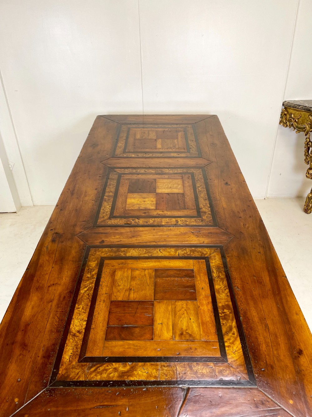 Walnut Refectory Table View XI