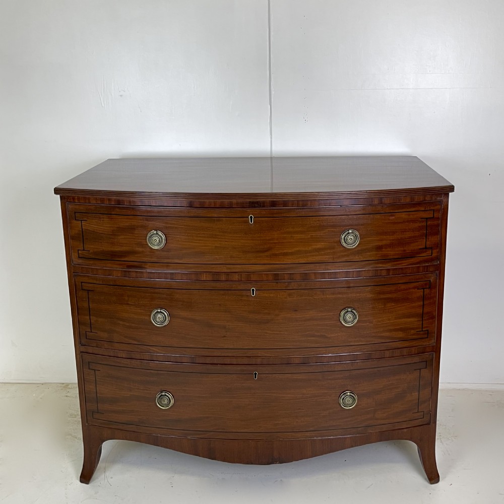 Regency mahogany Chest of drawers 