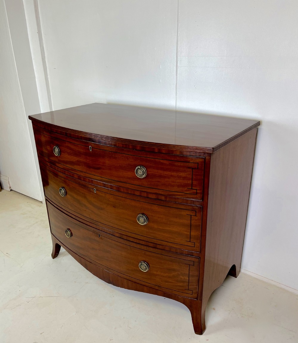 Regency mahogany Chest of drawers  View II