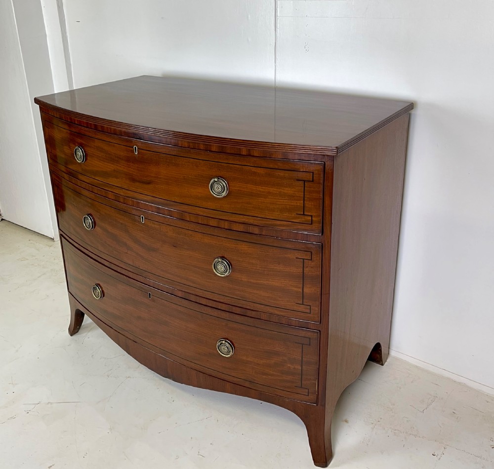 Regency mahogany Chest of drawers  View III