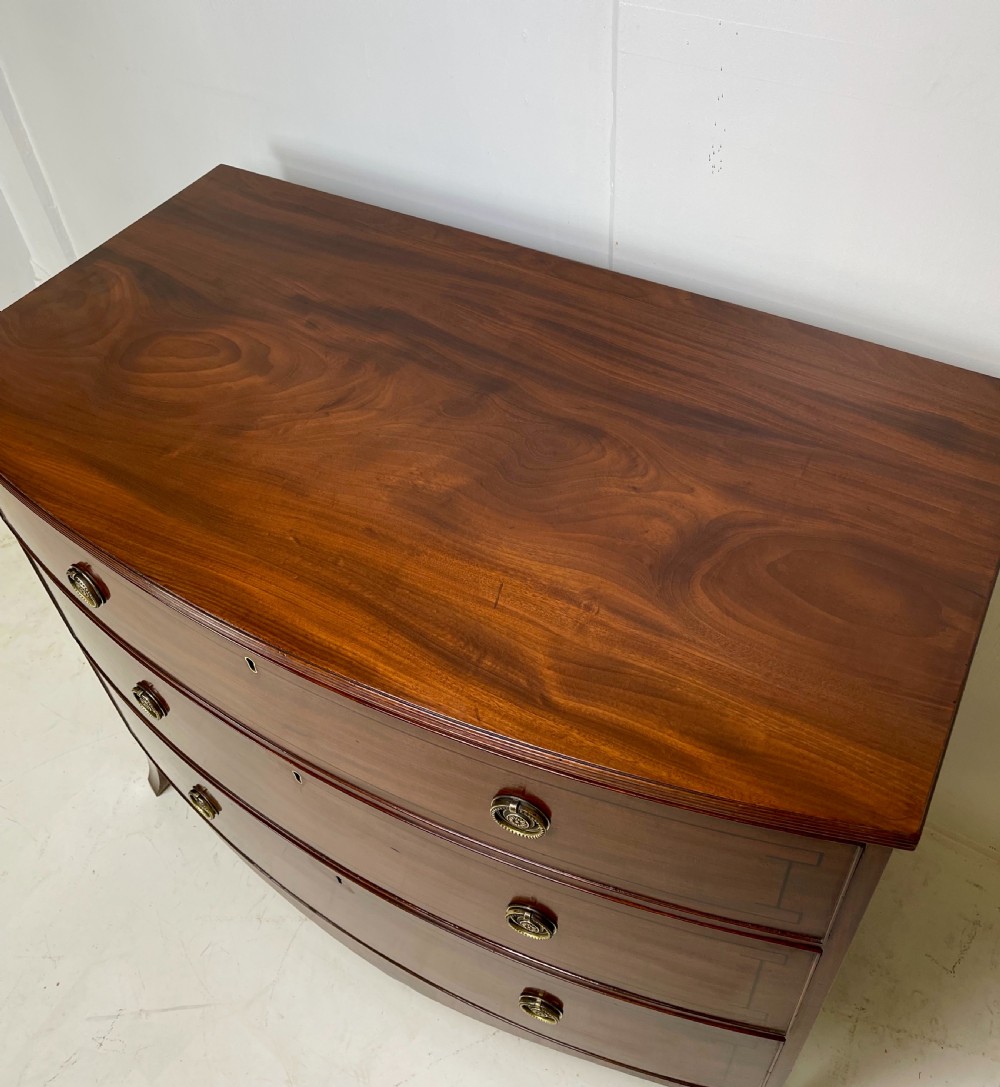Regency mahogany Chest of drawers  View V