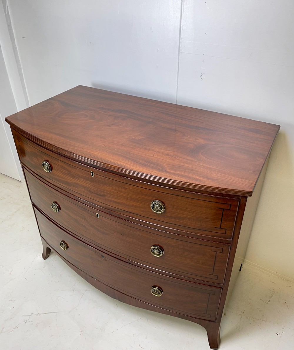 Regency mahogany Chest of drawers  View VI