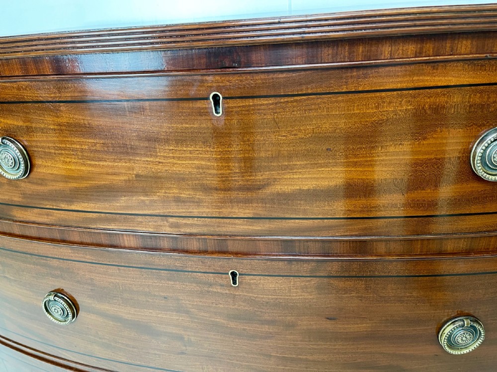 Regency mahogany Chest of drawers  View X