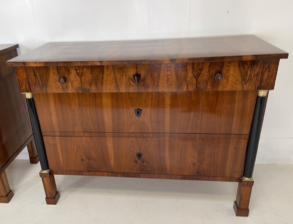 Pair Of Walnut Italian Commodes View III