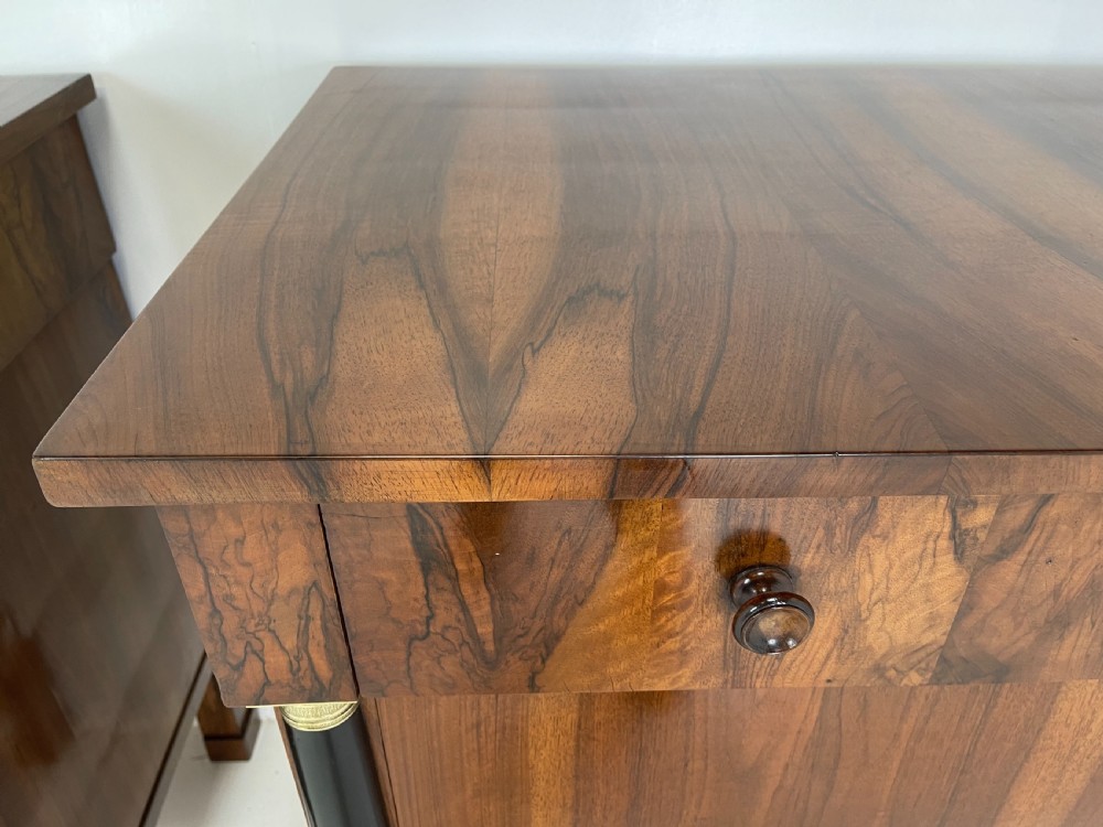 Pair Of Walnut Italian Commodes View V