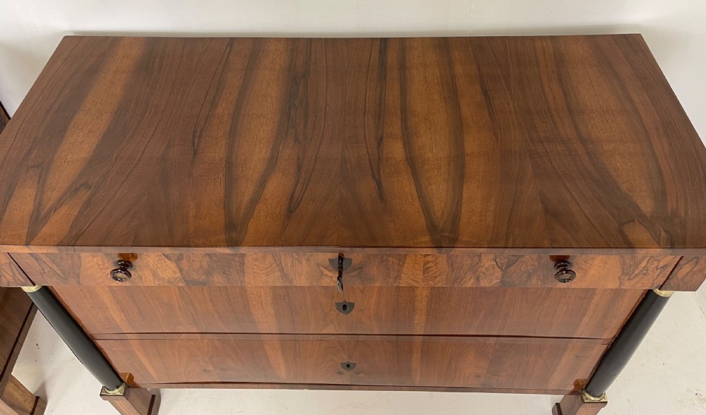 Pair Of Walnut Italian Commodes View VI