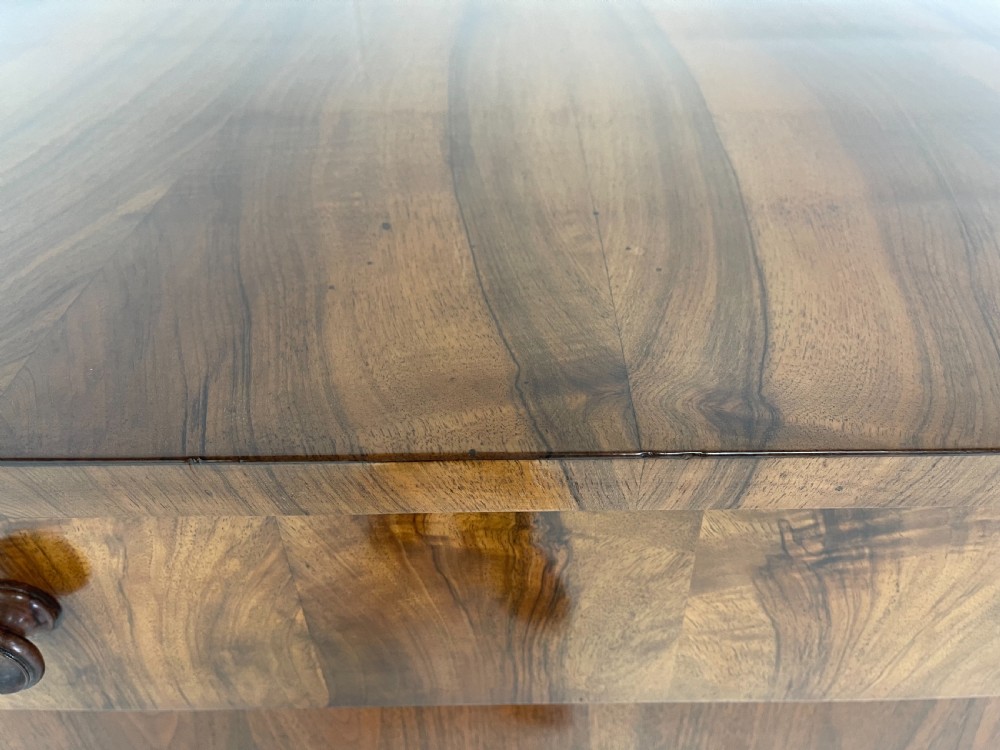 Pair Of Walnut Italian Commodes View IX
