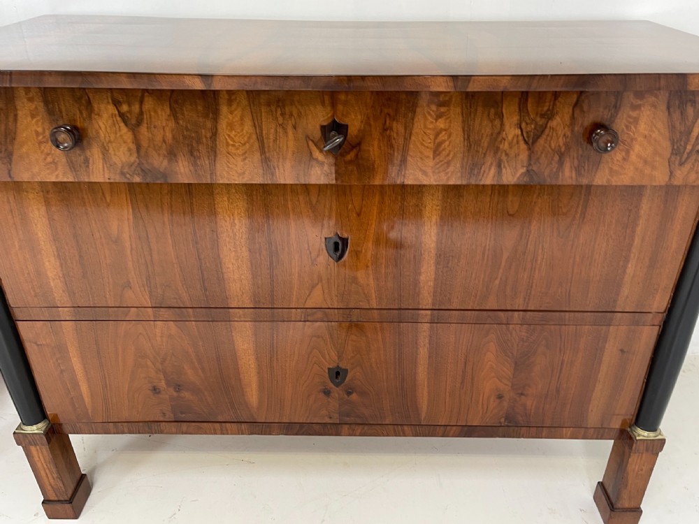 Pair Of Walnut Italian Commodes View XXIII