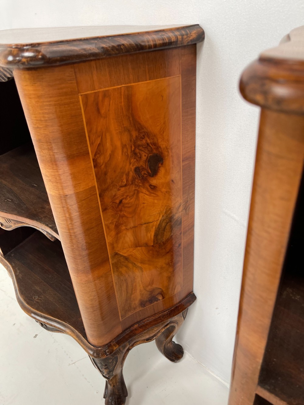 Pair Of Walnut Bookcases View IX