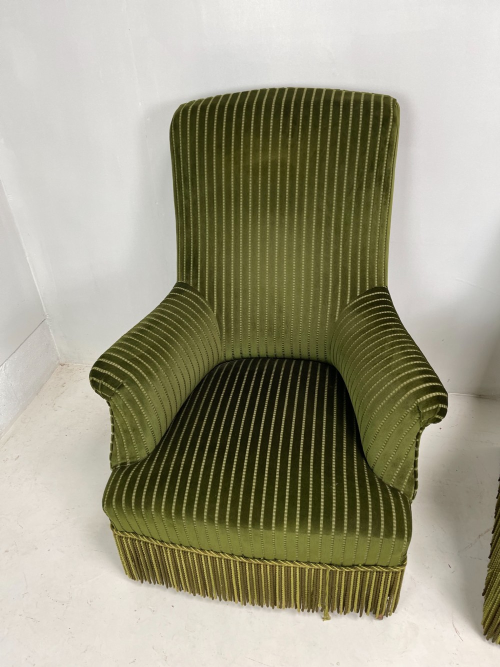 Pair Of French Napoleon the third Armchairs View II