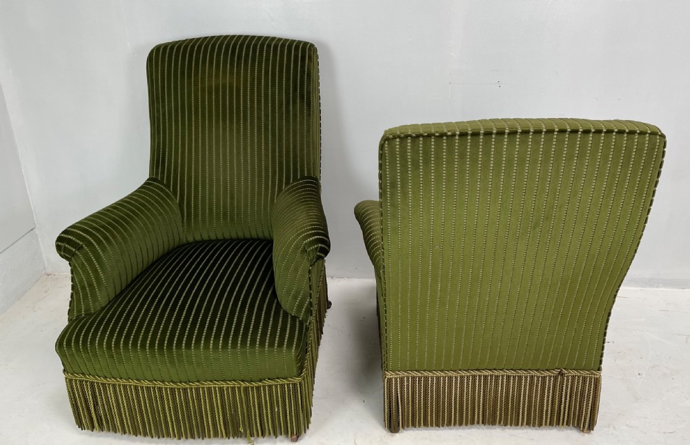Pair Of French Napoleon the third Armchairs View VII