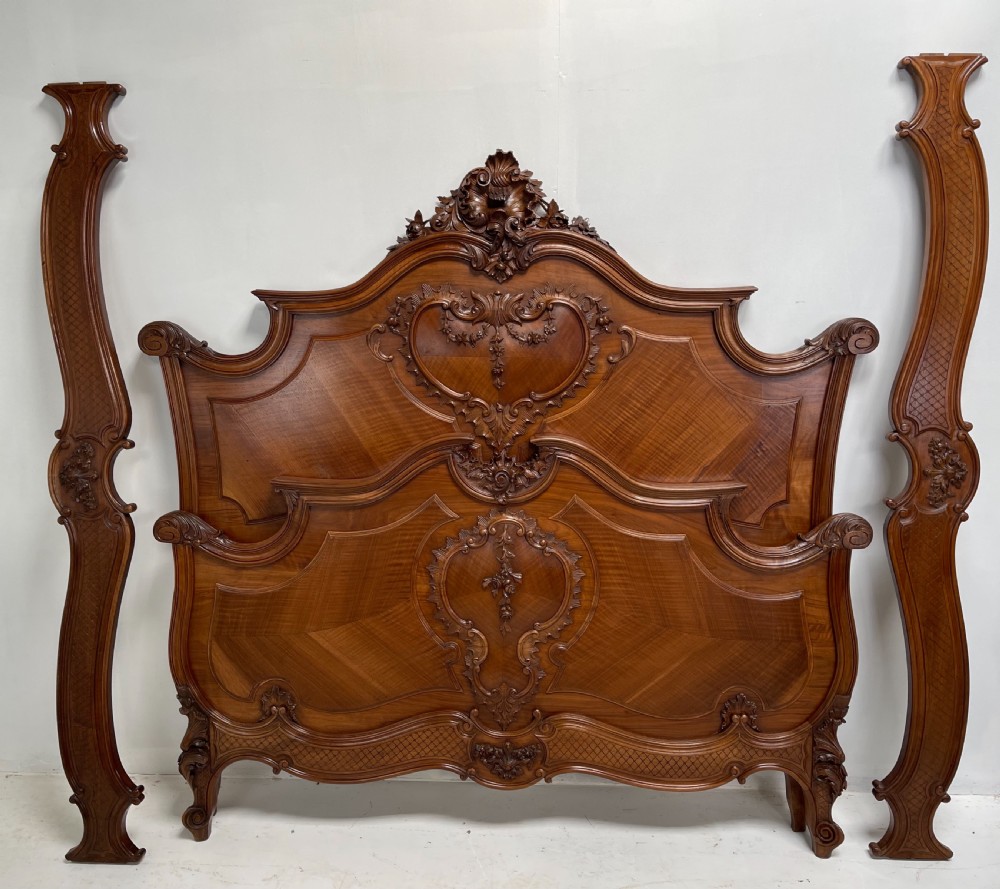 French Louis XV Rococo bed 