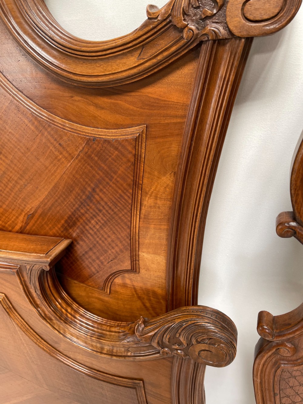 French Louis XV Rococo bed  View IV